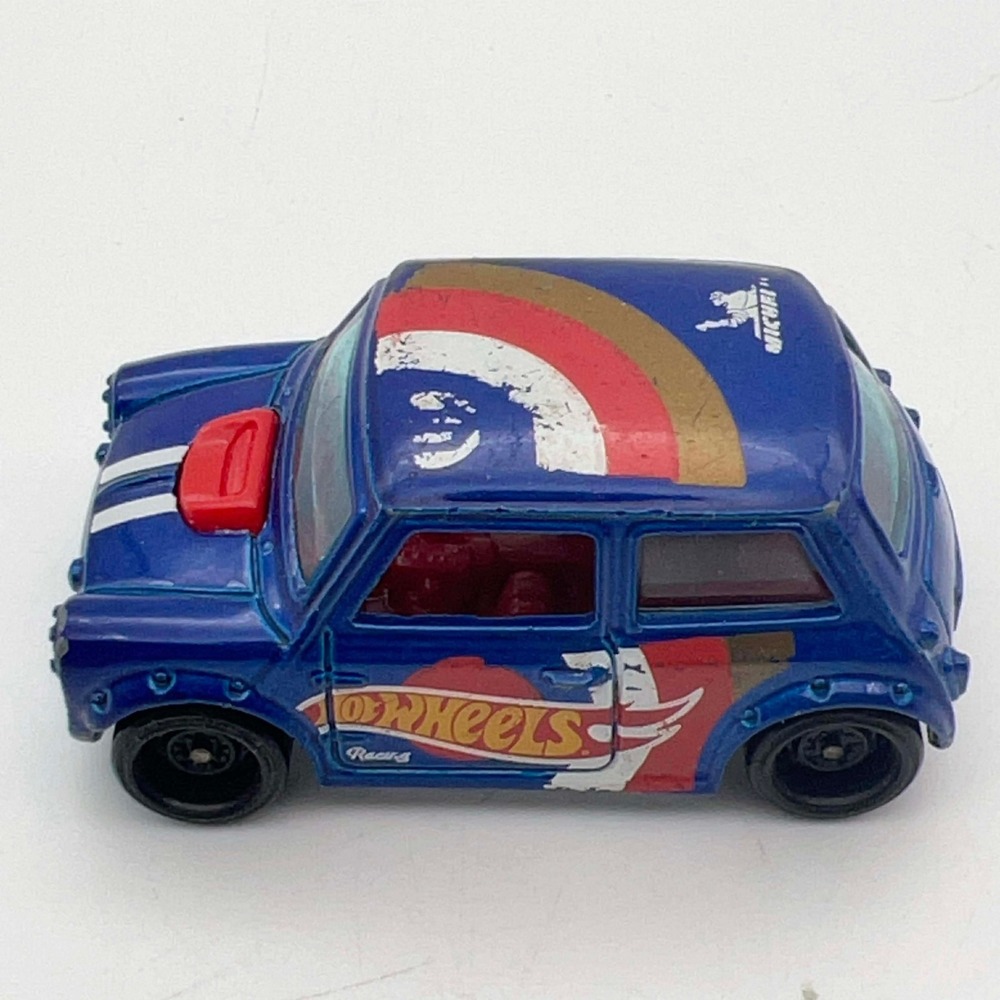 Hot Wheels Morris Mini 127 Racing‎ Blue Diecast Toy Car 2014 Malaysia - Picture 2 of 7